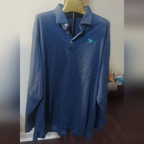 ! Peter Millar Summer Comfort long Sleeved shirt xl - Picture 2 of 8